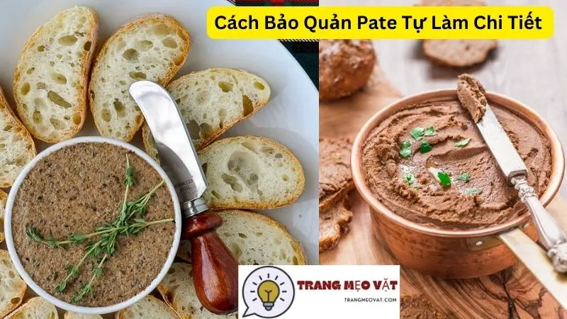 Cách Bảo Quản Pate Tự Làm Chi Tiết